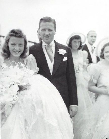 Henry Ford II wedding to Anne McDonnell Ford